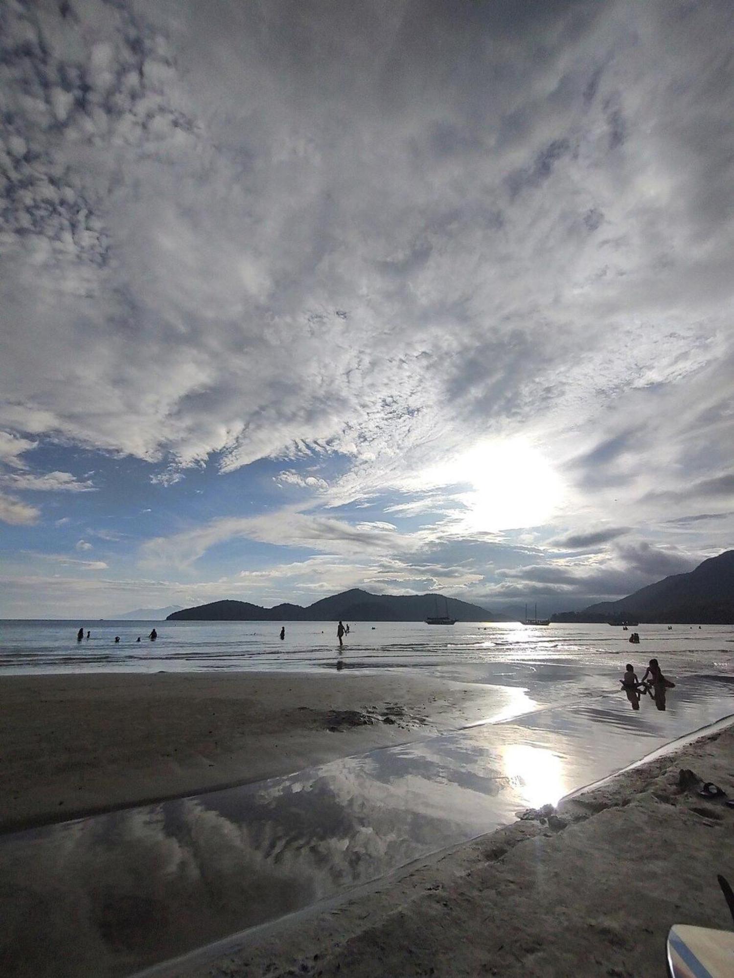 Apartamento Com Ar Cond. Na Praia Grande 乌巴图巴 外观 照片