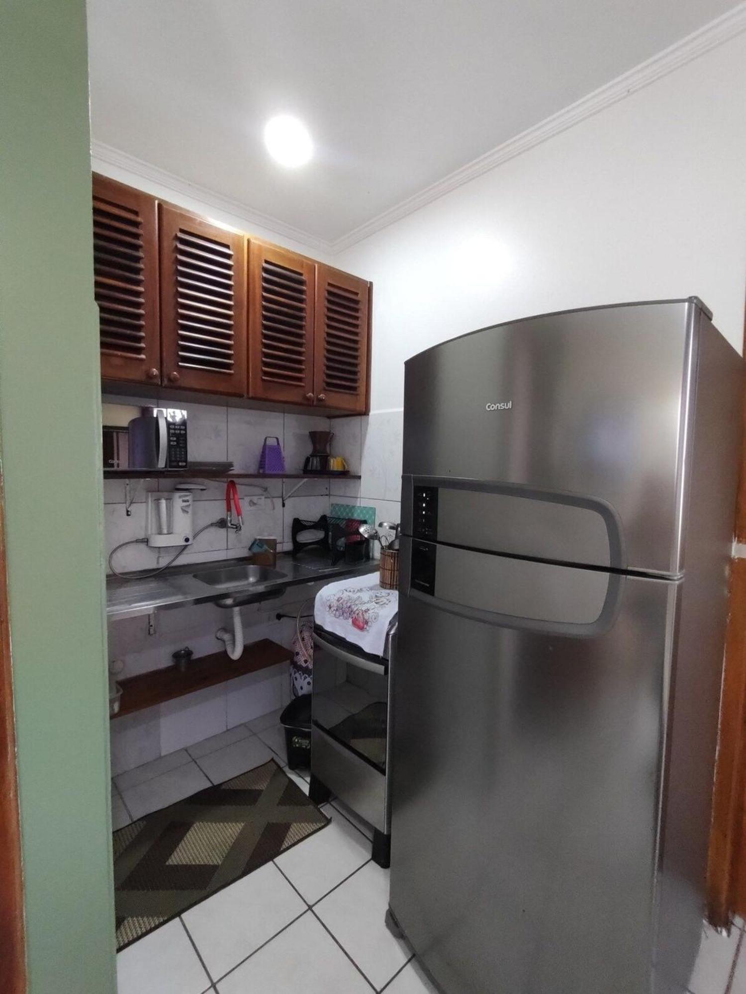 Apartamento Com Ar Cond. Na Praia Grande 乌巴图巴 外观 照片